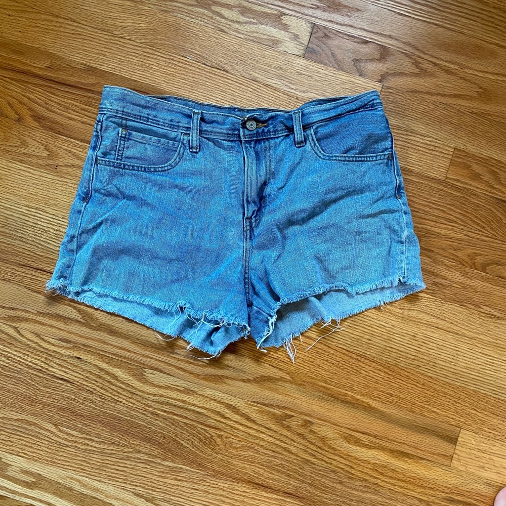 Levi’s High Waisted Denim Shorts